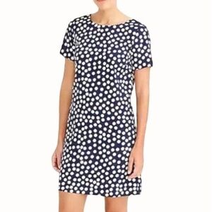 💕J Crew EUC polka dot shift dress